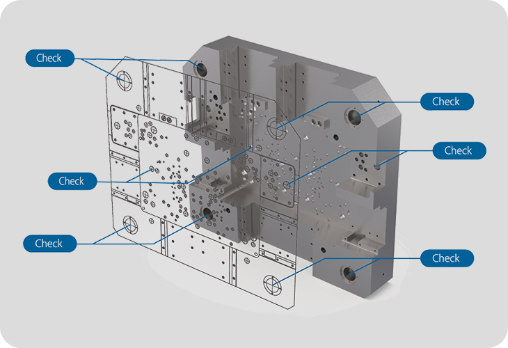 孔加工漏れ検査ソフト